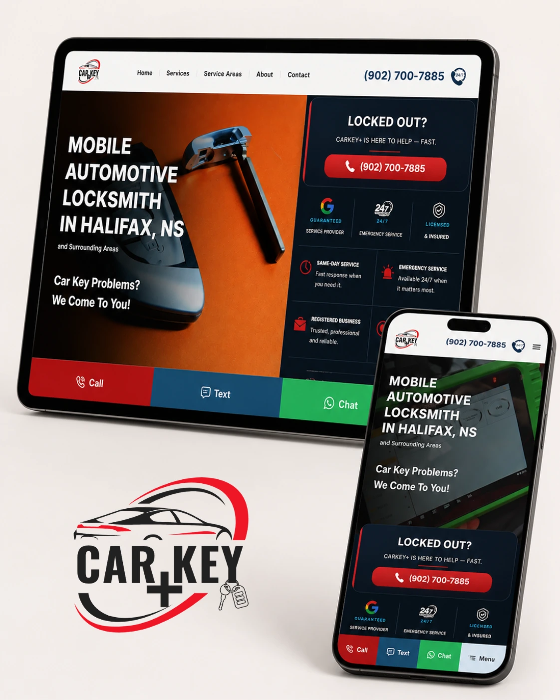 Website project preview